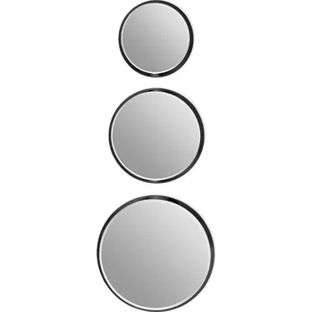 Zrcadlo Zrcadlo Euro-Home nástěnné kulaté s dřevěným rámem 500 x 1500 mm