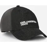 KŠILTOVKA KARL LAGERFELD JEANS KLJ TWO TONES BLCK DNM CAP BLACK-DENIM-GREY-DENIM