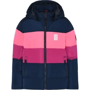 Dívčí zimní bunda LEGO&reg; kidswear LWJIPE 705 110 Růžová, Tmavě modrá