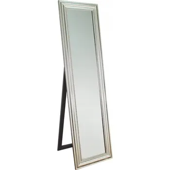 Zrcadlo Zrcadlo s dřevěným stříbrným rámem 45x165 2230