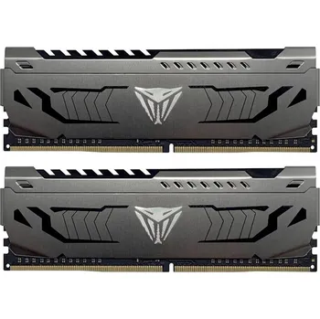 Operační paměť Patriot Viper Steel/DDR4/8GB/3200MHz/CL16/2x4GB/Grey