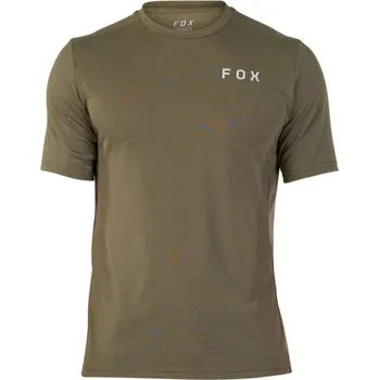 Cyklistické oblečení FOX Ranger Dr Ss Jersey Alyn dres pánský olive green, L