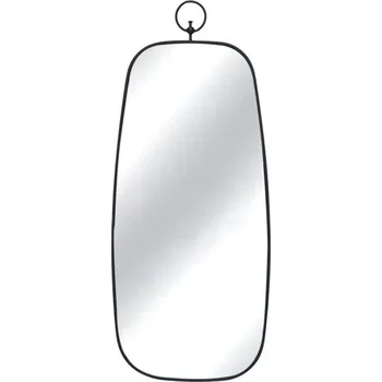 Zrcadlo Zrcadlo Euro-Home nástěnné ovál, kovový rám, 280 x 660 mm