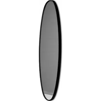 Zrcadlo Podlouhlé zrcadlo v černém rámu 21x77x4 cm 16F-572