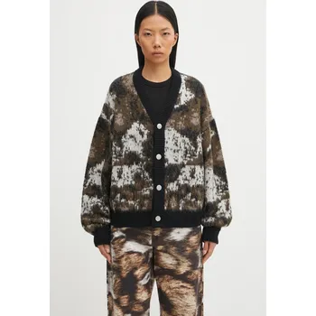 Dámské oblečení Kardigan s příměsí vlny Carhartt WIP W' Merlin Cardigan, XS, vícebarevná, MLC