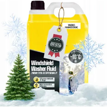 Směs do ostřikovače Zimní kapalina do ostřikovačů německá 4L SVĚŽÍ CITRON -10C