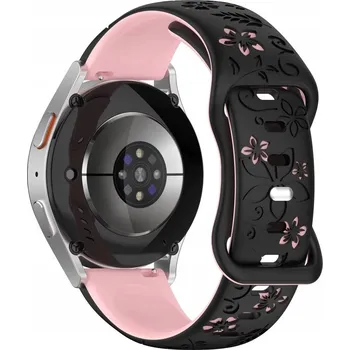 Řemínek na hodinky SILIKONOVÝ ŘEMÍNEK PRO GARETT KIDS ESSA 4G + TELESKOPY ŘEMÍNEK 18MM