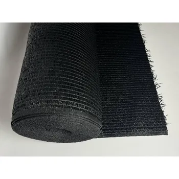 Stínicí plachta Stínící tkanina SuperPloteS 200g/m2, stínivost 100% CARBON, černá - metráž, 1m