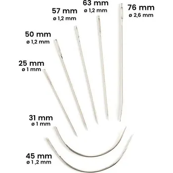 Nástroj na niť a příze Tandy Leather Jehly všestranné