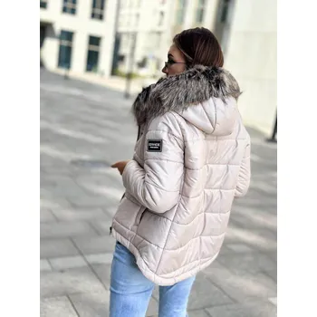 Zimní bunda STAY béžová Velikost: S