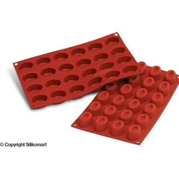 Nádoba na pečení SILIKOMART SILIKONOVÁ FORMA (TERAKOTA) - SAVARIN OVÁL 16ml