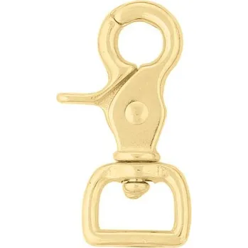 karabina Weaver Leather #5015 Vypouštěcí karabina Mosaz Profi Velikost: 5/8" (16 mm)