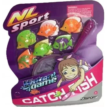 Hračka pro nejmenší RYBKY DO VANY S PODBĚRÁKEM