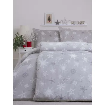 Povlečení mikroplyš Exclusive – Frozen šedé