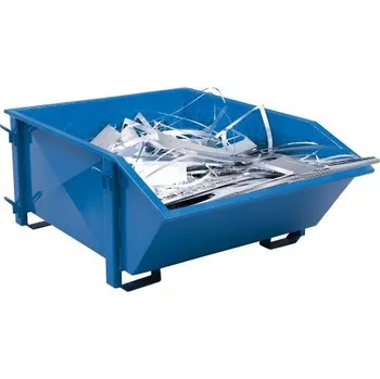 Venkovní odpadkový koš MEVA-TEC Výklopný kontejner 1000 l.