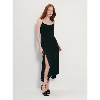 Oblečení a móda Midi šaty - S - House - černá - 706IW-99X