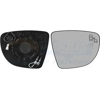 Autosklo Sklo do zrcátka, vnější zrcátko VAN WEZEL 4420836