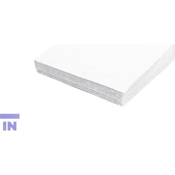 Papírový ubrousek Ubrousky Duni bílé, 2vrstvé, 33 x 33 cm, balení 125 kusů