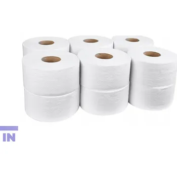 Toaletní papír Toaletní papír Jumbo, celulóza, 2 vrstvy, 6 kusů
