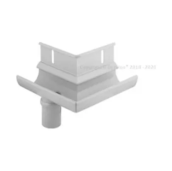 Outdoor vaření BARIN-SR Žlab.roh 90°+ kotlík 'L' s odtokem vlevo, Hl. lak....