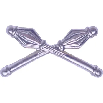 Armáda ČR Odznak rozlišovací zkřížené palcáty ČSLA důstojnický stříbrný