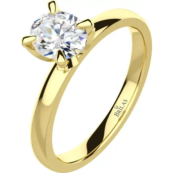 Šperk Gloro G Briliant - zásnubní prsten ze žlutého zlata s brilianty
