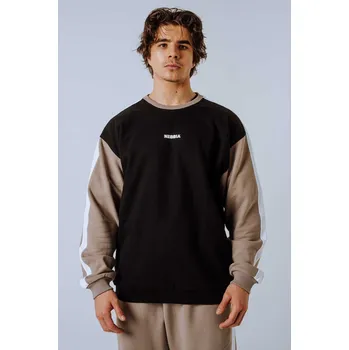 Pánská mikina NEBBIA Relaxed fit mikina POWER béžová L