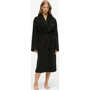 Dámský župan ŽUPAN KARL LAGERFELD HOTEL KARL TERRY BATHROBE BLACK