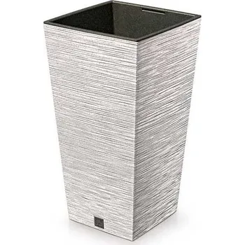 Květináč Bílý plast Květináč Prosperplast 29,5 cm x 29,5 x 55 cm