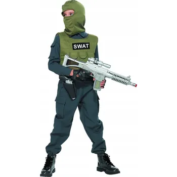 Karnevalový kostým Policista S.W.A.T. SWAT Antiterorista 152 kostým 12h