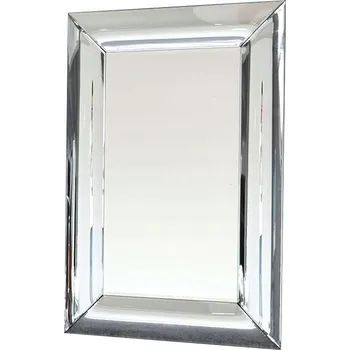 Zrcadlo Zrcadlo v ohýbaném zrcadlovém rámu 80x100 cm 15JZ191