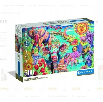 Puzzle PUZZLE 500 DÍLKŮ SLON