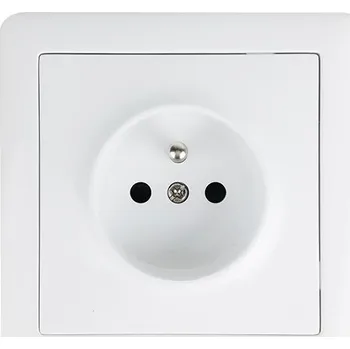 Elektrická zásuvka Solight Slim 5B134 bílá