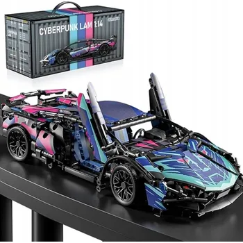 ostatní stavebnice Stavebnice CYBERPUNK Lamborghini 1:14 1314 dílků KONTEJNER