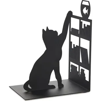 Zarážka na knihu Balvi Fishing Cat 27474 černá