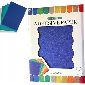 Barevný papír Barevný papír A4 Craft Sensations 10 listů