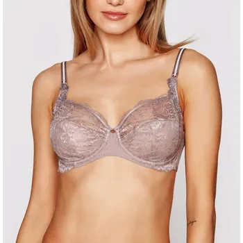 Podprsenka Triumph podprsenka s měkkými košíčky šedá velikost 75C