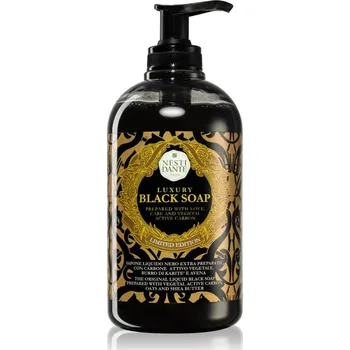 Mýdlo Nesti Dante Luxury Black tekuté mýdlo s pumpičkou 500 ml