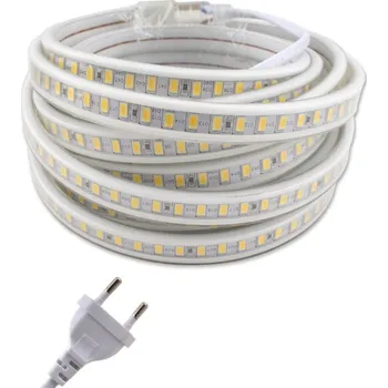 Žárovka 5630 LED pásek sada 120 LED/m 35m teplá bílá 230V IP67