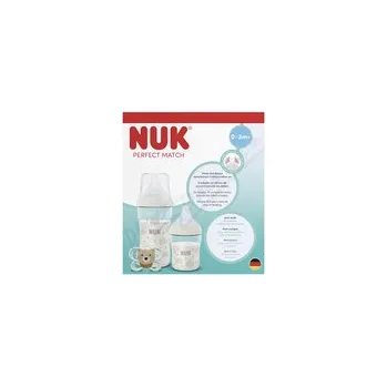NEWELL BRANDS GERMANY GMBH NUK Perfect Match kojen.lahve a dudlík set 0-3+m