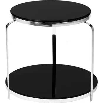 Jídelní stůl Kulatý stůl Euro-Home 52 x 52 x 58 cm černý