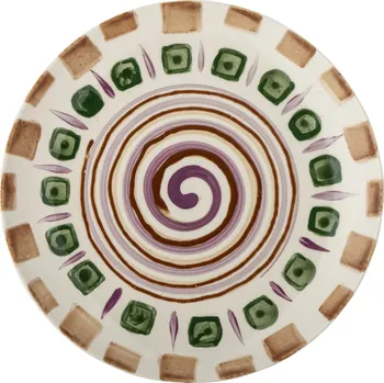 Bloomingville, Snídaňový talíř Shama 20,5 cm zelený - Formadore