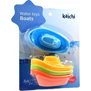 Hračka pro nejmenší DO KOUPELE LODIČKY, HRNKY HRAČKA DO KOUPELE, SADA 4 KS