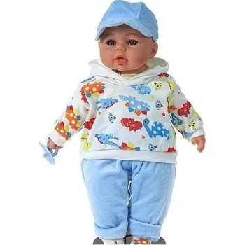 Panenka PANENKA MIMINKO 45cm Mluví a zpívá, DUDLÍK