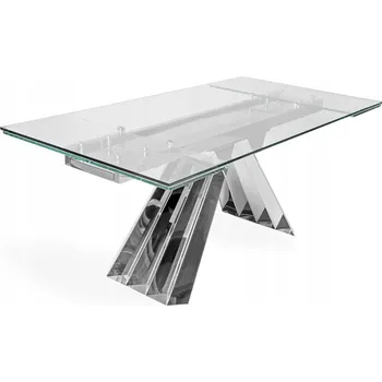 Jídelní stůl Obdélníkový rozkládací stůl Euro-Home 180 x 90 x 75 cm, kovový