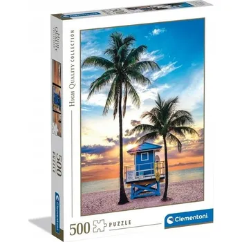 Puzzle CLE puzzle 500 HQ Miami Beach Florida 35568 Clementoni
