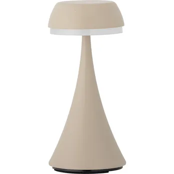 Lampička Bloomingville, Bezdrátová stolní lampa Pepple 17,5 cm béžová - Formadore
