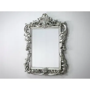 Zrcadlo Zrcadlo ve stříbrném rámu 79x110 cm PU375