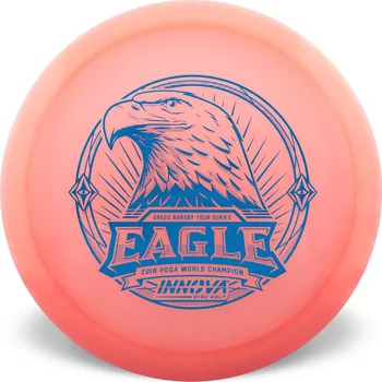 Disc golf Innova EAGLE Champion Proto Glow // Gregg Barsby (2025) Barva: Růžovo-tyrkysová, Váha: 173-175 g