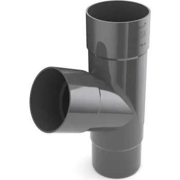 okap Covernit 515202800 plastové napojení do svodu antracitové 90 mm